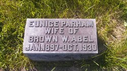 Eunice Pearl <I>Parham</I> Abel 