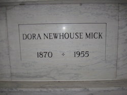 Dora <I>Newhouse</I> Mick 