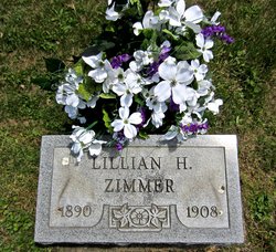 Lillian H <I>Braddock</I> Zimmer 
