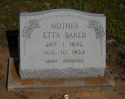 Etta <I>Appling</I> Baker 