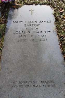 Mary Ellen <I>James</I> Barrow 