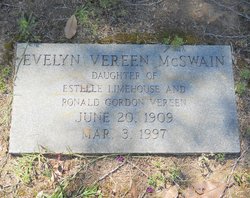 Evelyn <I>Vereen</I> McSwain 