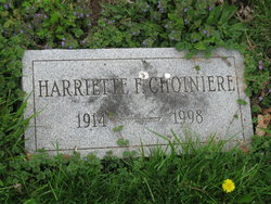 Harriette Hamel <I>Field</I> Choiniere 