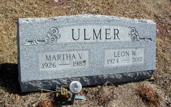 Martha Virginia <I>Young</I> Ulmer 