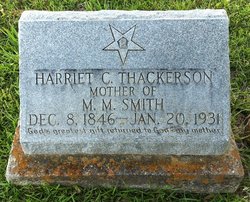 Harriet Catherine <I>Mullins</I> Thackerson 