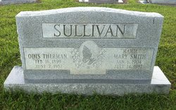 Mary “Mamie” <I>Smith</I> Sullivan 
