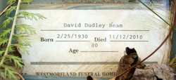 David Dudley “Dee” Beam 