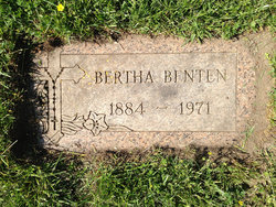 Bertha <I>Zimmerman</I> Benten 