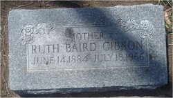 Ruth <I>Baird</I> Gibson 