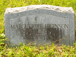 Margaretta <I>Brogeler</I> Higinson 
