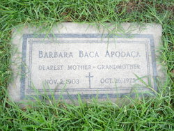 Barbara <I>Baca</I> Apodaca 