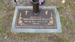 Terri <I>Crowder</I> Bauer 