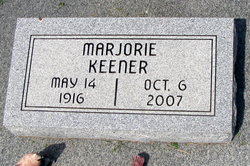 Marjorie <I>Johnson</I> Keener 