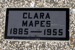 Clara <I>Boucher</I> Mapes 
