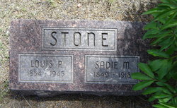 Sadie M <I>Lease</I> Stone 