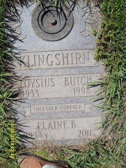 Aloysius Franklin R. “Butch” Klingshirn 
