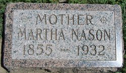 Martha <I>Bowsher</I> Nason 