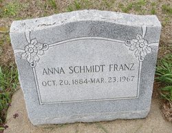 Anna U. <I>Schmidt</I> Franz 