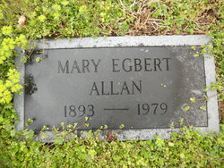 Mary <I>Egbert</I> Allan 