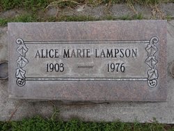 Alice Marie Lampson 