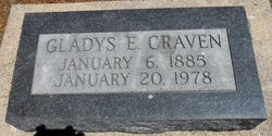 Gladys Evelyn <I>Howard</I> Craven 