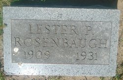 Lester Paul Rosenbaugh 