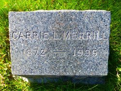 Carrie Lillian <I>Gooding</I> Merrill 
