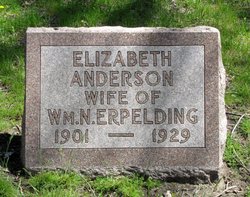Elizabeth <I>Anderson</I> Erpelding 