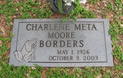 Charlene Meta <I>Moore</I> Borders 