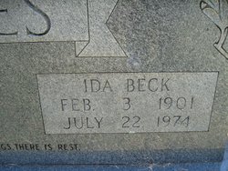 Ida <I>Beck</I> Barnes 