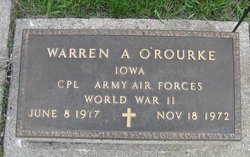 Corp Warren Arnold O'Rourke 