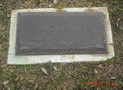 Vivian <I>Tannehill</I> Fort 