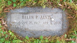 Helen Elizabeth <I>Pickard</I> Alvis 