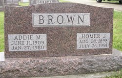 Homer J Brown 