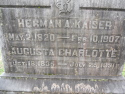 Augusta Charlotte <I>Sienknecht</I> Kaiser 