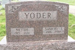 Samuel J Yoder 