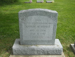 Marion M <I>Smith</I> Perret 
