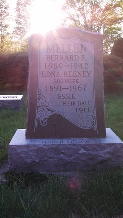 Edna M. <I>Keeney</I> Mellen 