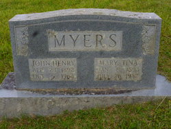 Mary Tina <I>Flynn</I> Myers 