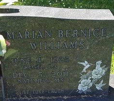 Marian Bernice <I>Williams</I> Stallone 