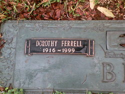 Dorothy <I>Ferrell</I> Bee 