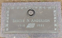 Bertie N <I>Brock</I> Anderson 