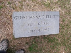 Georgianna “Georgie” <I>Sarvis</I> Elliott 