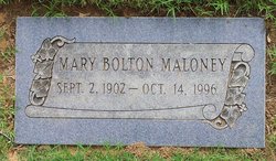 Mary <I>Bolton</I> Maloney 