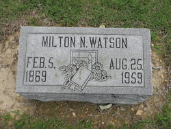 Milton Nathaniel Watson 