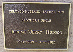 Jerome Harvey “Jerry” Hudson 
