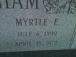 Myrtle Eve <I>Holmes</I> Cunningham 