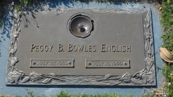 Peggy Jean <I>Baker</I> Bowles English 
