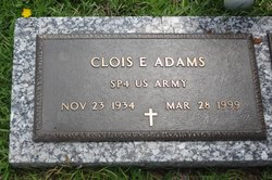 Clois E Adams 