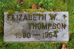 Elizabeth <I>Weitzel</I> Thompson 